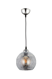 Candeeiro de Teto – Ø20 h:20 cm – Cinza – Plástico