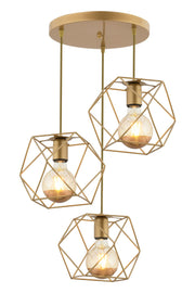 Candeeiro de Teto – 24-60 cm – Vintage – Metal