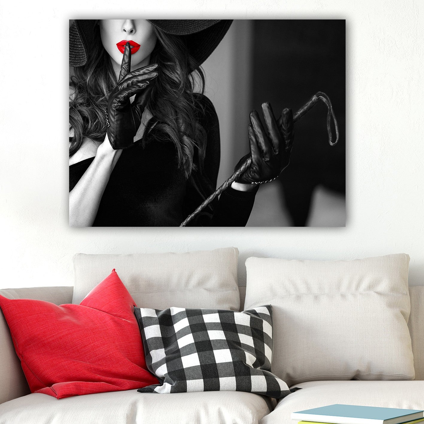 Impressionante pintura decorativa em tela, 70 x 100 cm | 100% tela, 100% moldura de madeira (3 cm de espessura) | Perfeito para amantes de decoração e arte
