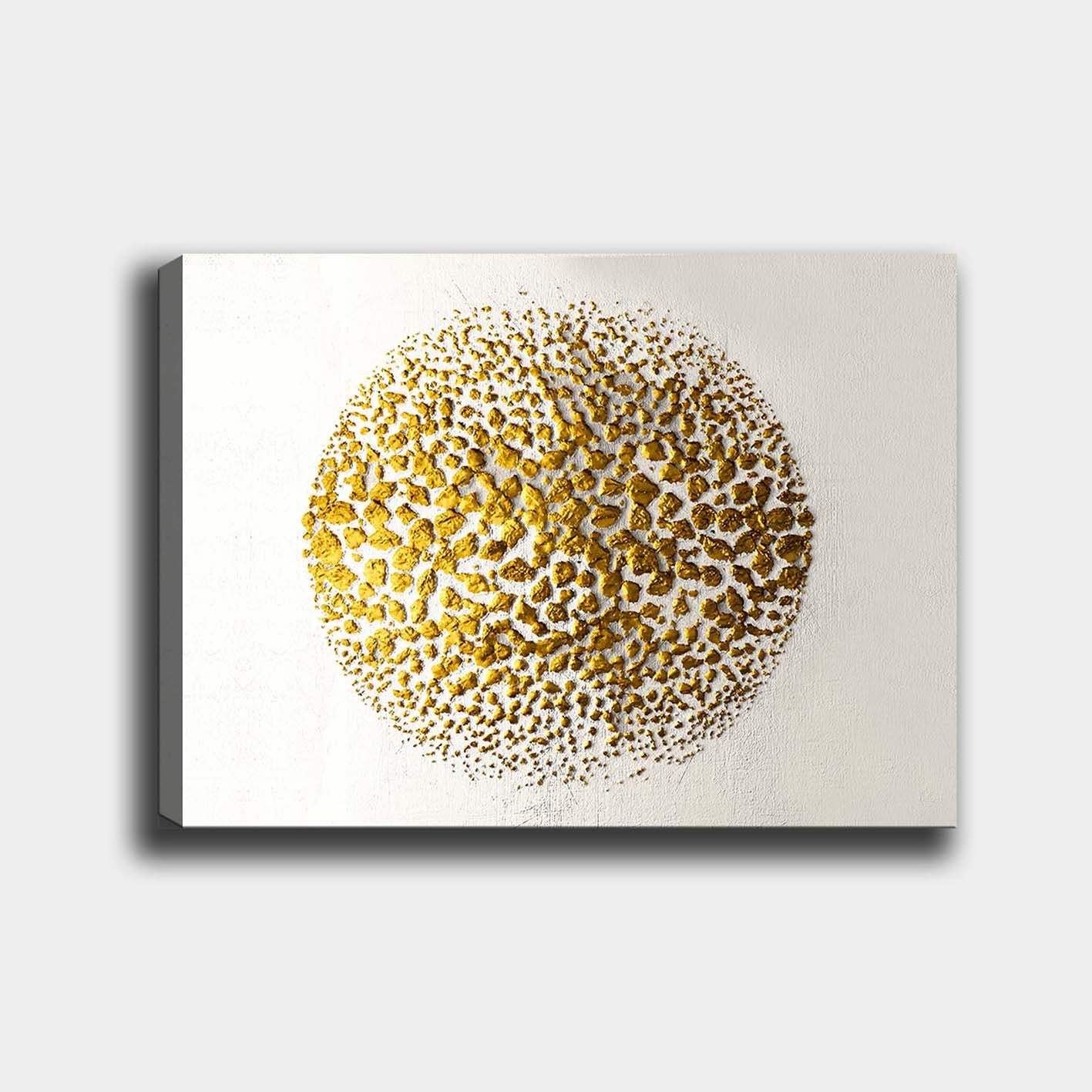 Impressionante pintura decorativa em tela, 70 x 100 cm | 100% tela, 100% moldura de madeira (3 cm de espessura) | Arte elegante para decoração de casa e escritório