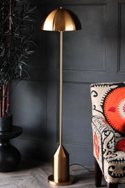 Candeeiro de Pé – 160 cm – Envelhecido – Metal