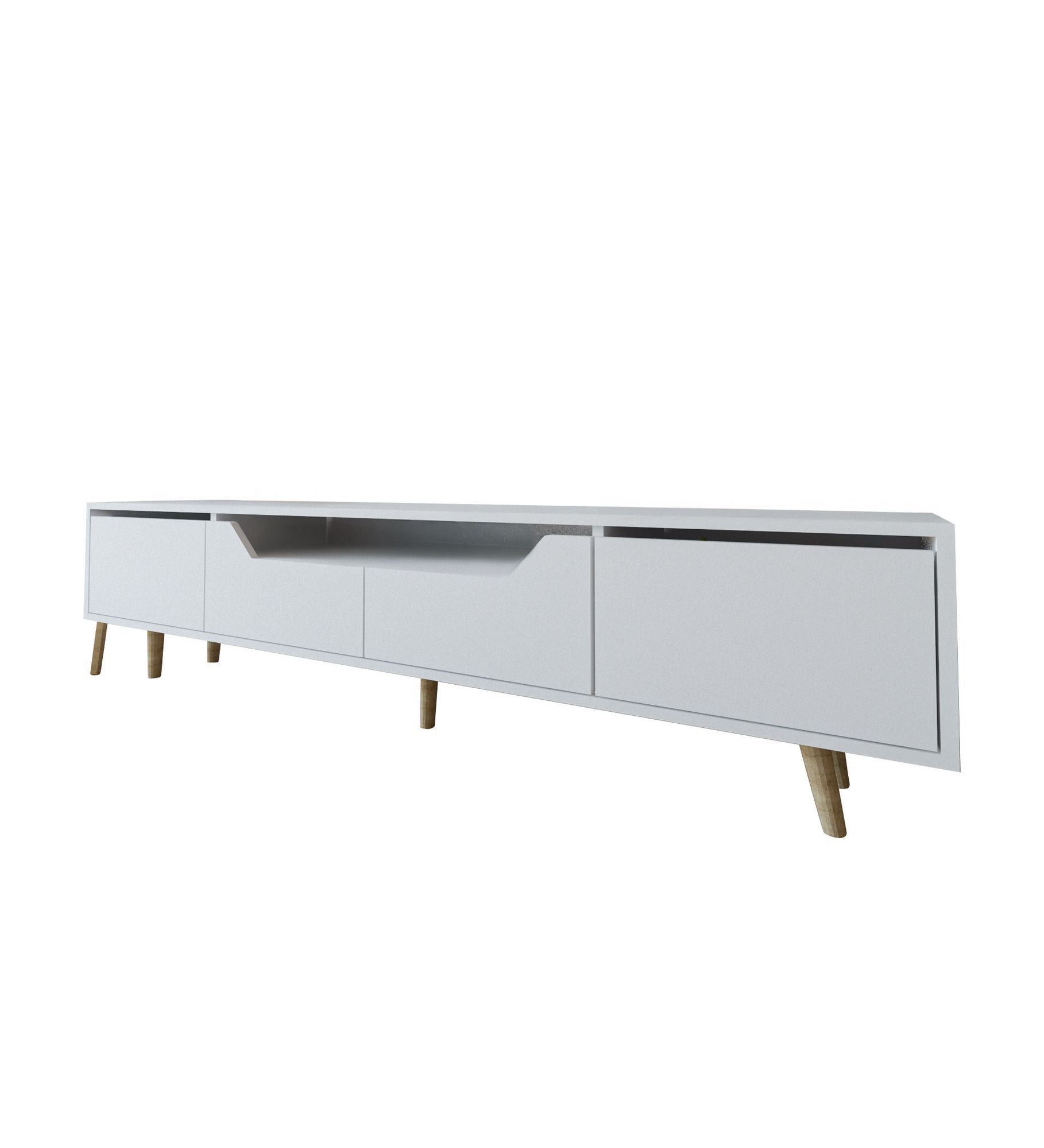 Móvel de TV – 180 cm – Branco – Aglomerado