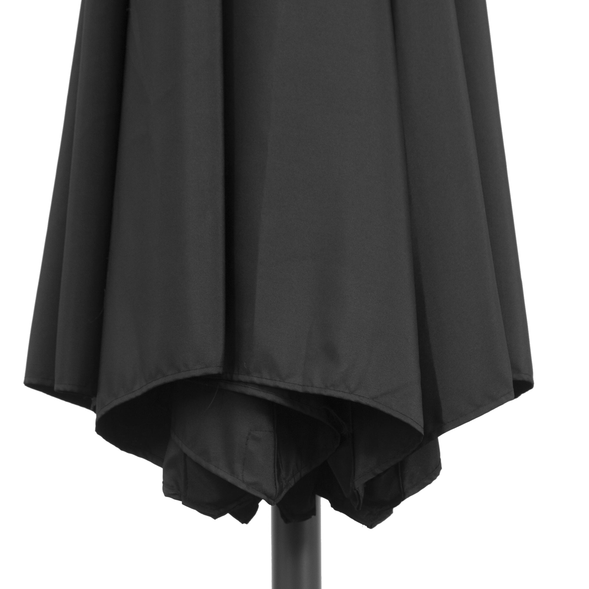 Chapéu de Sol – Ø300x260cm – Preto – Metal e Poliéster