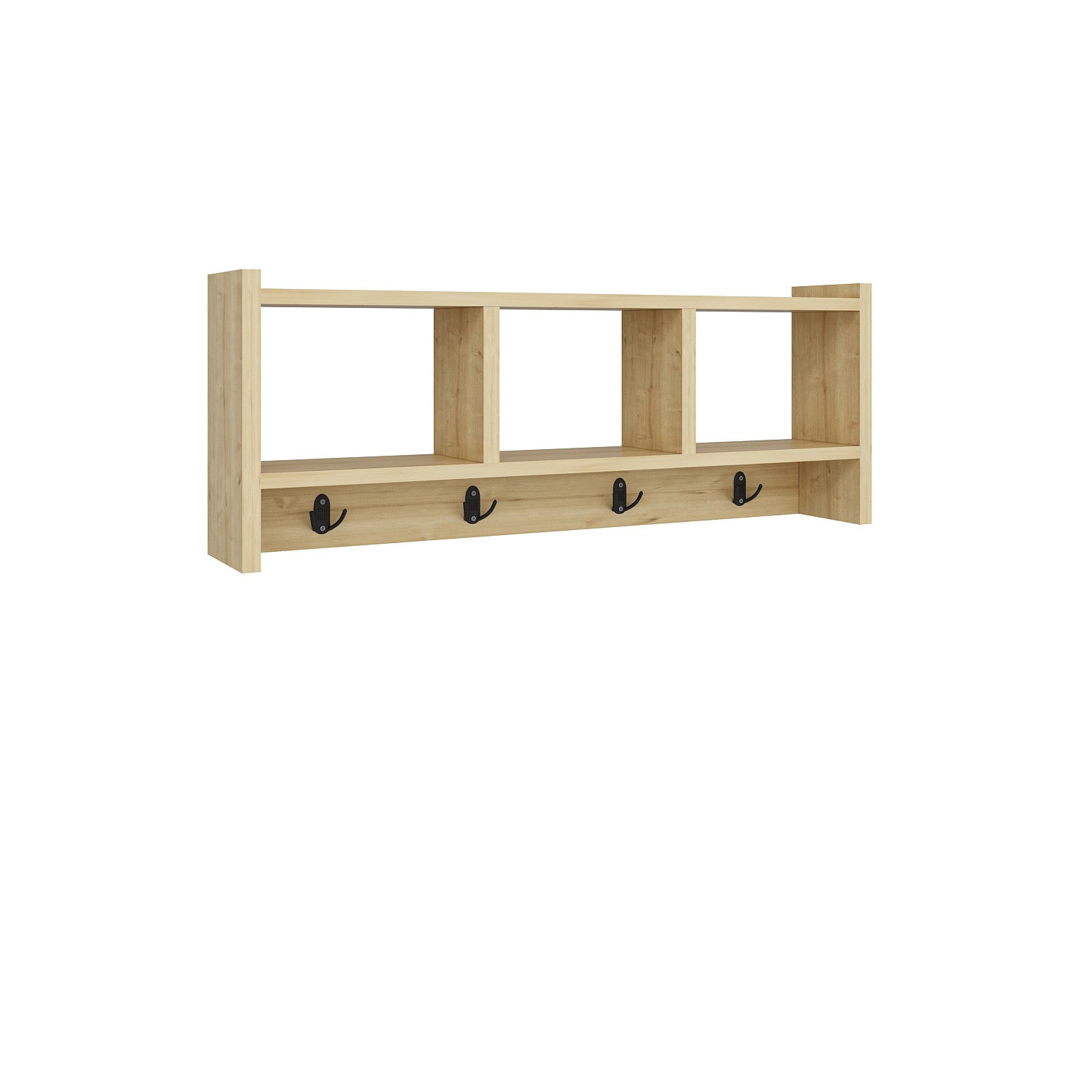Prateleira de parede – 75.6cm x 35cm x 22cm – Safira – Painel de partículas revestido a melamina