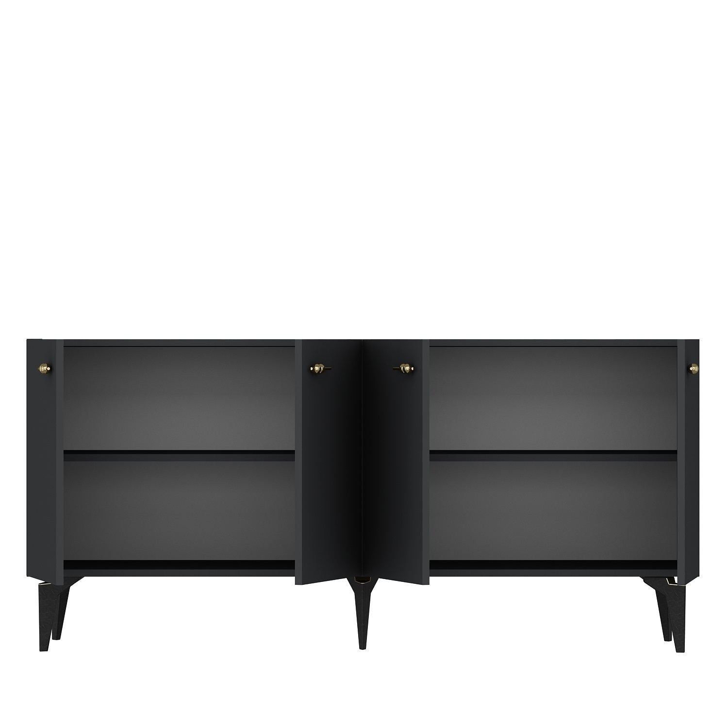 Aparador – 150cm – Antracite – Painel de partículas