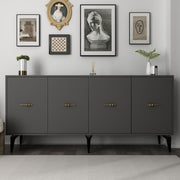 Aparador – 180 cm – Antracite – Aglomerado