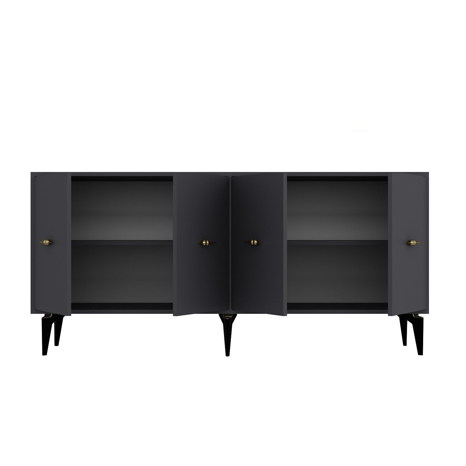 Aparador – 180 cm – Antracite – Aglomerado
