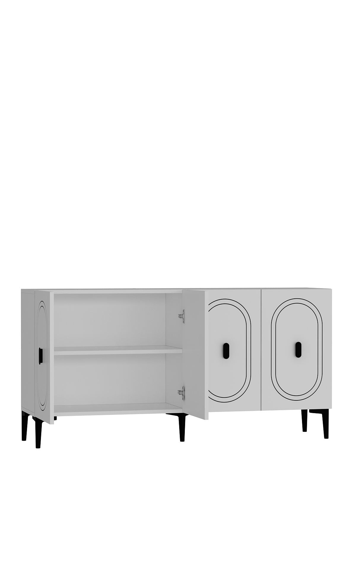 Aparador – 150 cm – Branco – MDF