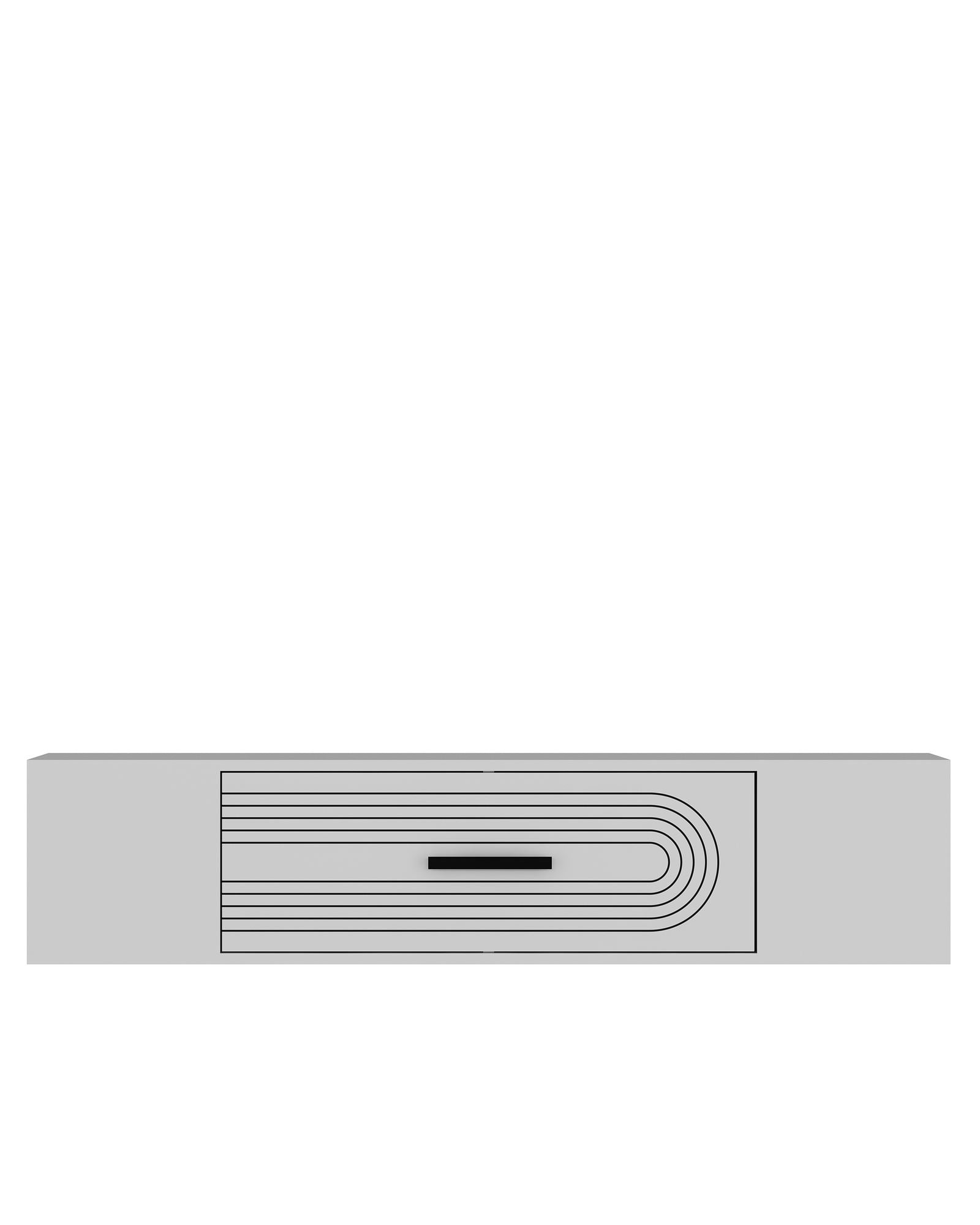 Móvel de TV – 150cm – Branco – MDF