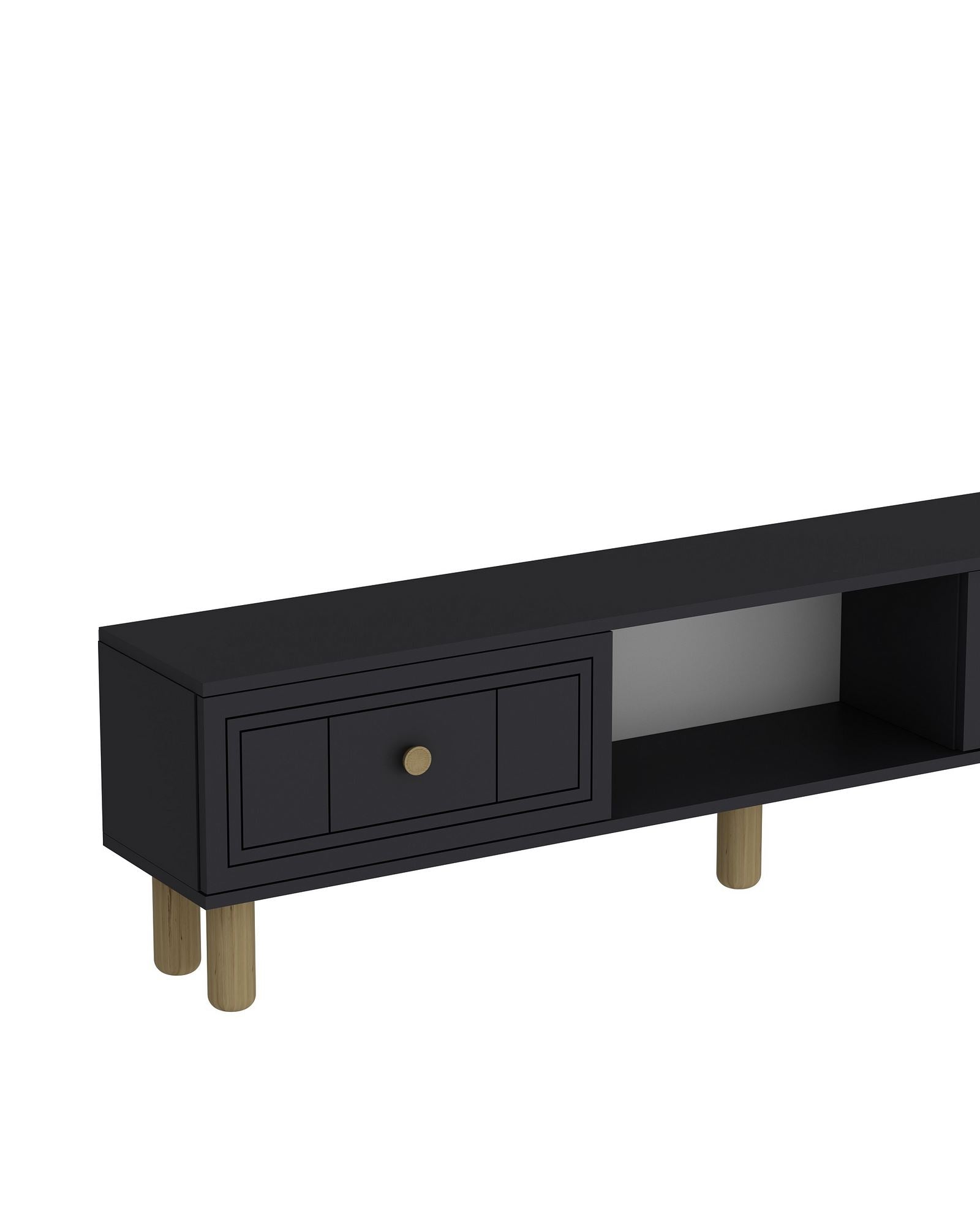 Móvel de TV – 150cm – Antracite – Aglomerado