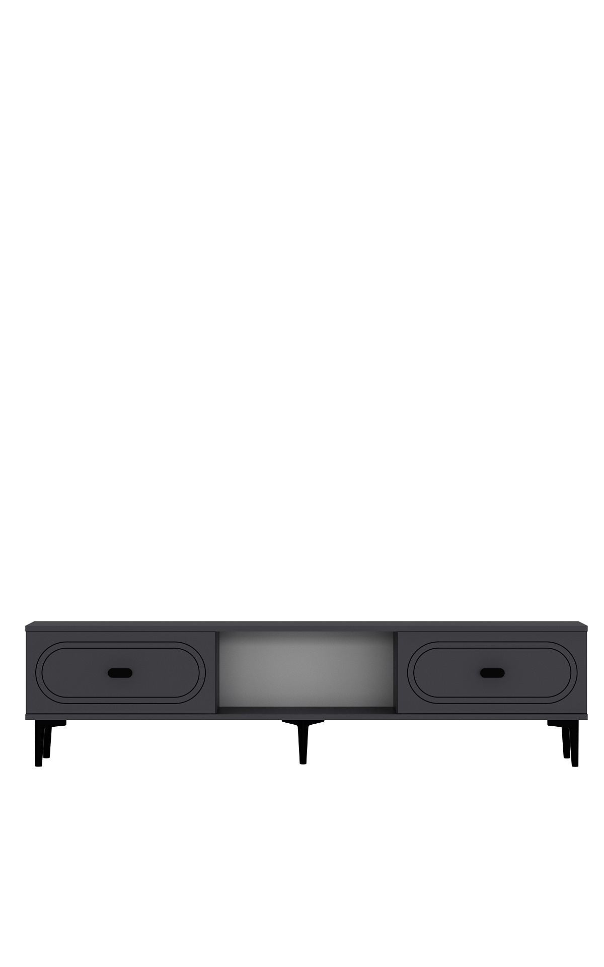 Móvel de TV – 150cm – Antracite – Aglomerado