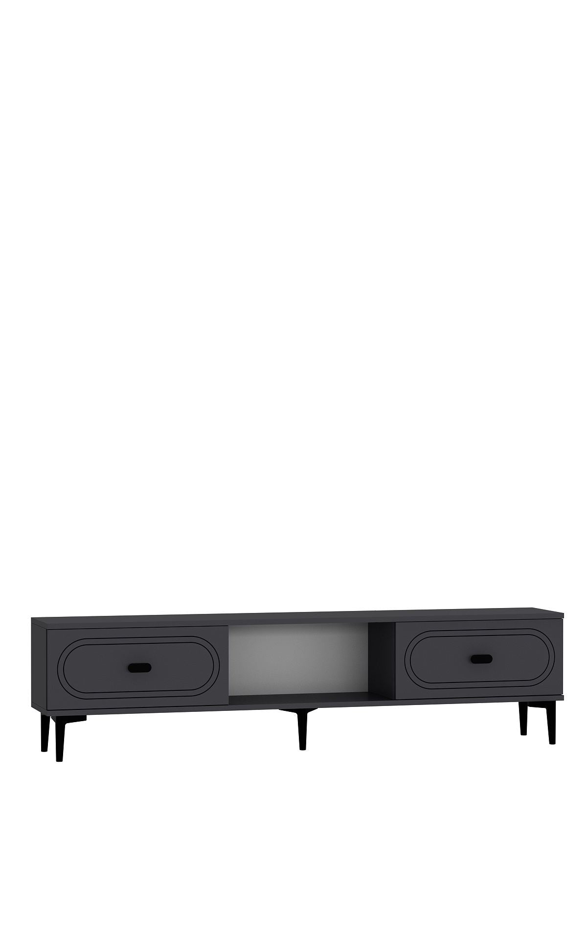 Móvel de TV – 150cm – Antracite – Aglomerado
