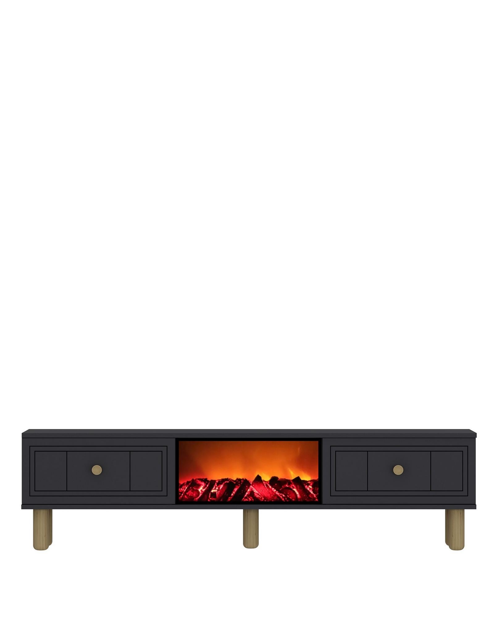 Móvel de TV – 150cm x 44,6cm x 29,6cm – Antracite – MDF