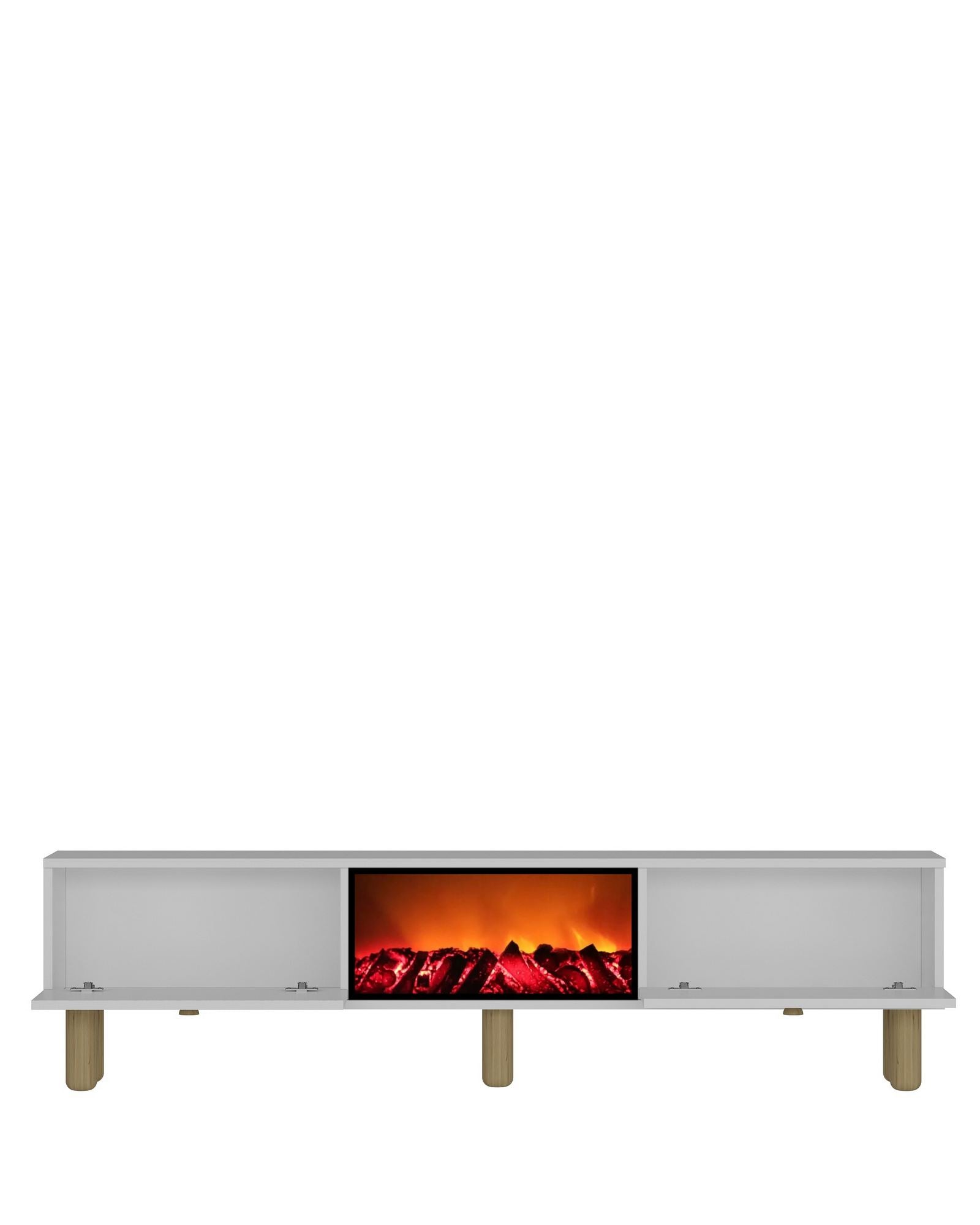 Móvel de TV – 150cm x 44,6cm x 29,6cm – Branco – MDF