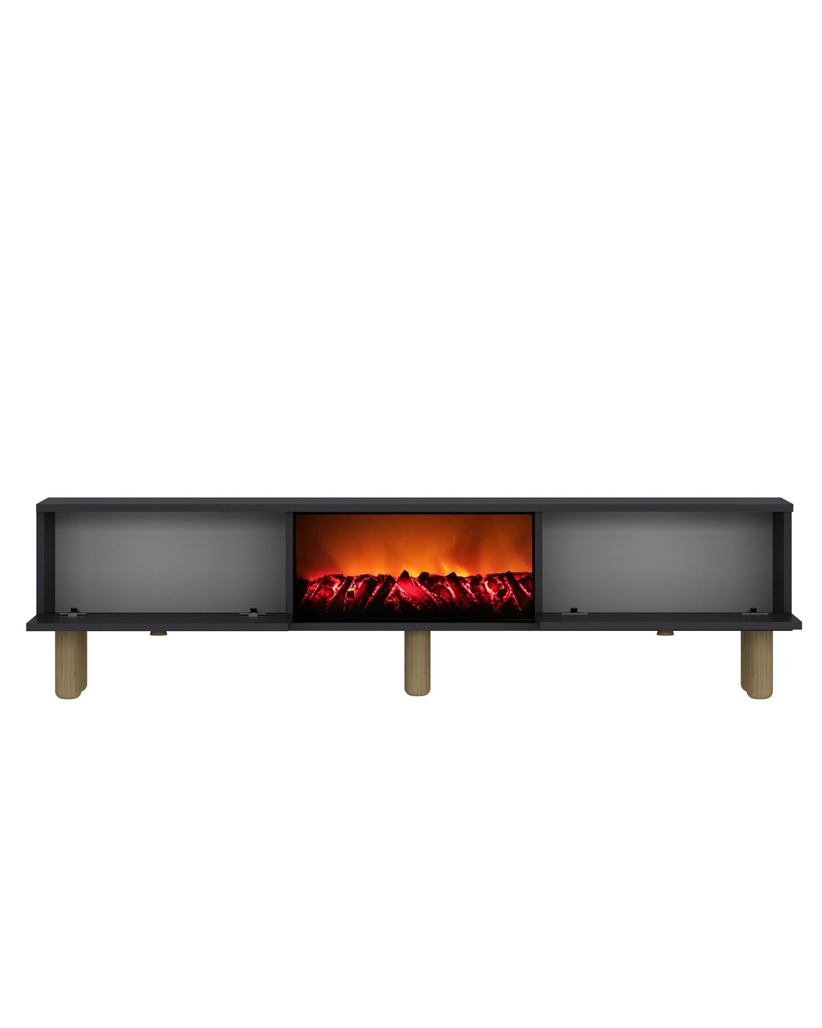 Móvel de TV – 150cm x 44.6cm x 29.6cm – Antracite – MDF