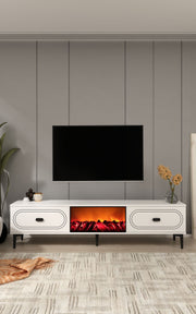 Móvel de TV – 150cm x 44,6cm x 29,6cm – Branco – MDF