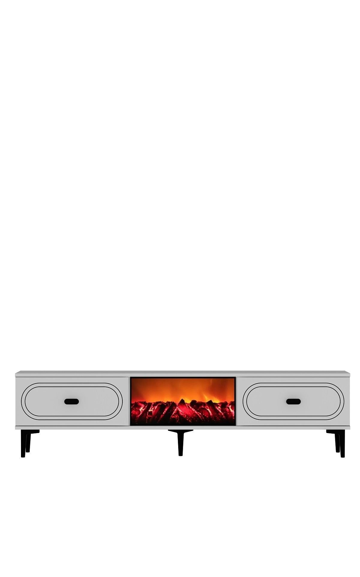 Móvel de TV – 150cm x 44,6cm x 29,6cm – Branco – MDF
