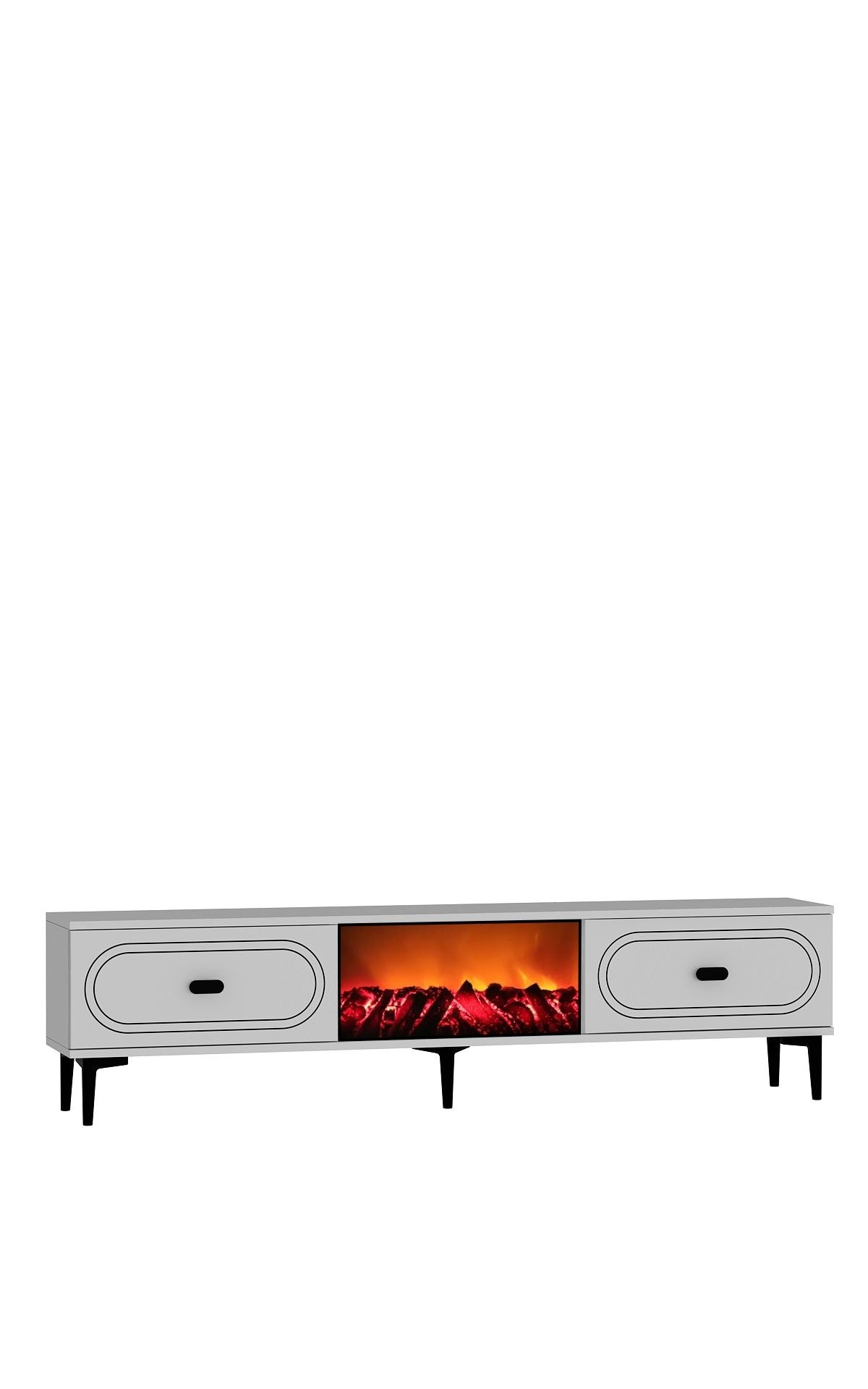 Móvel de TV – 150cm x 44,6cm x 29,6cm – Branco – MDF