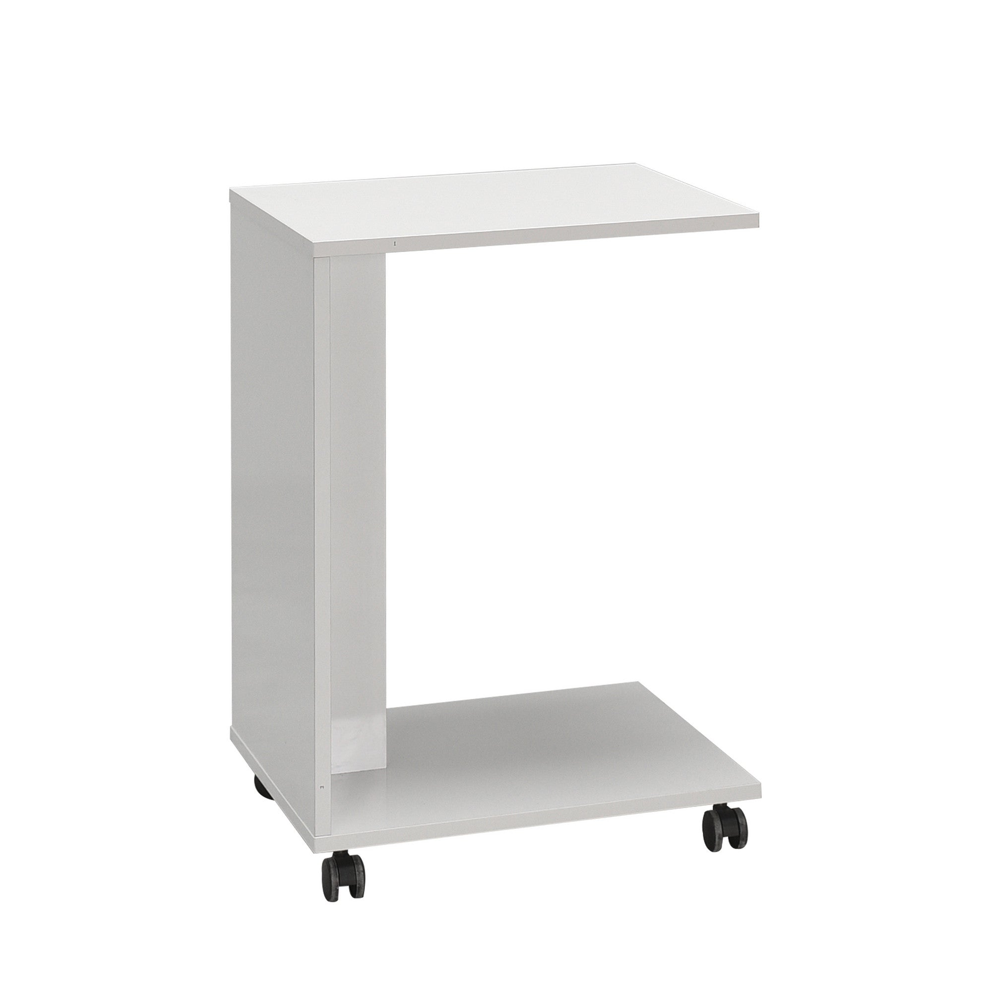 Mesa de Centro – 35cm x 45cm x 65cm – Branco – Painel de Partículas