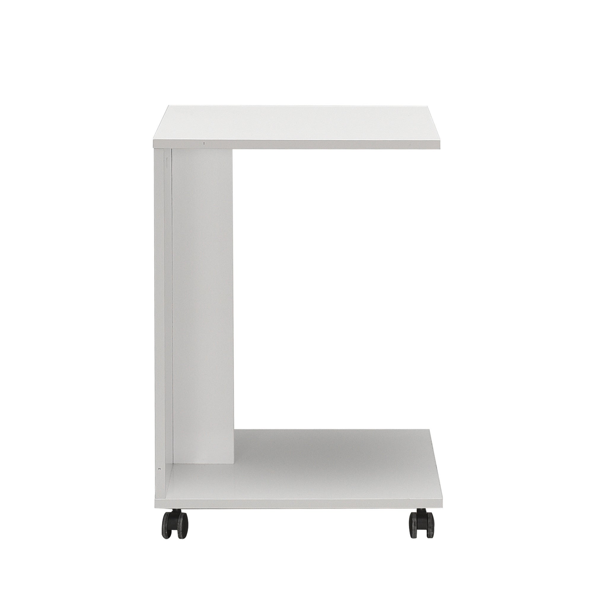 Mesa de Centro – 35cm x 45cm x 65cm – Branco – Painel de Partículas