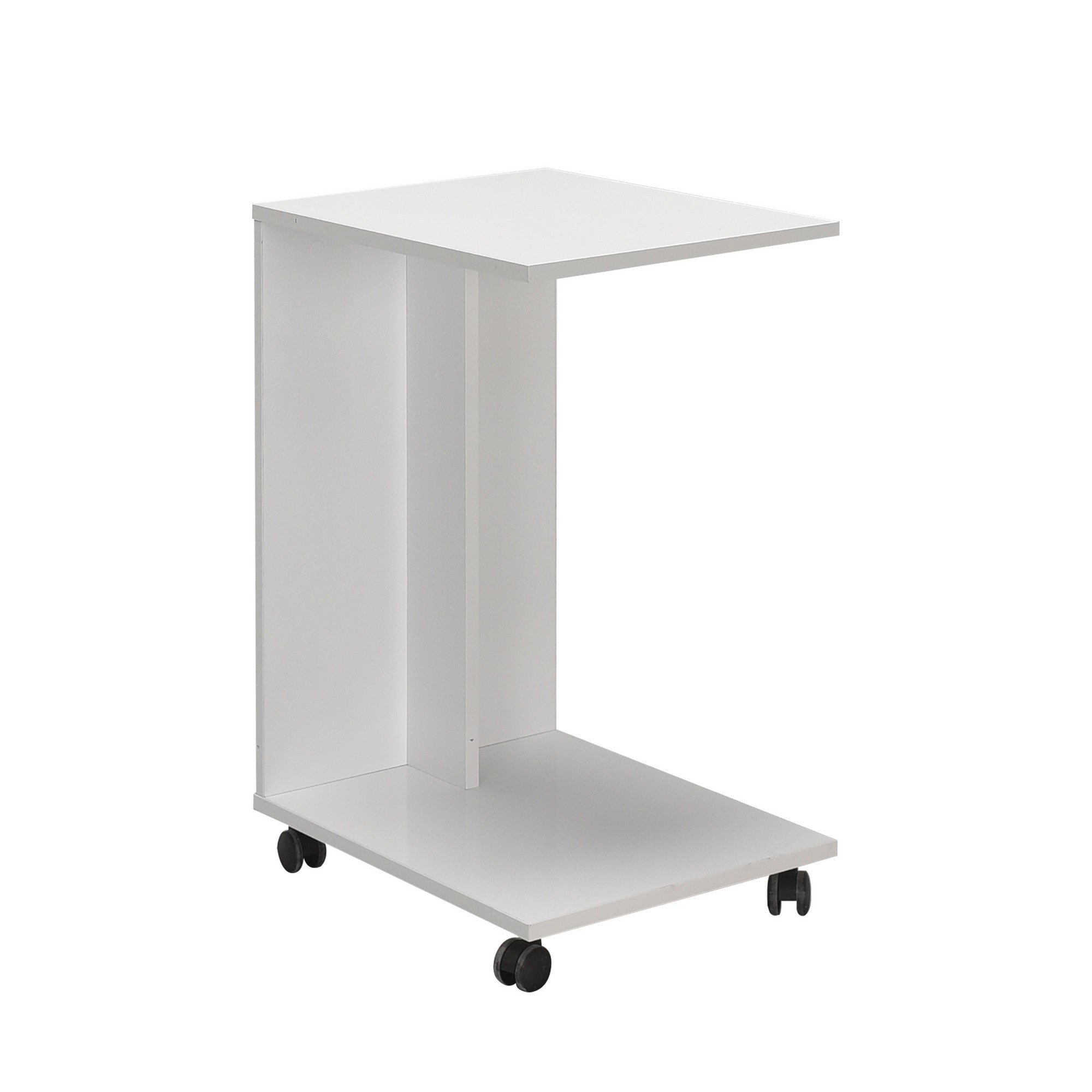 Mesa de Centro – 35cm x 45cm x 65cm – Branco – Painel de Partículas