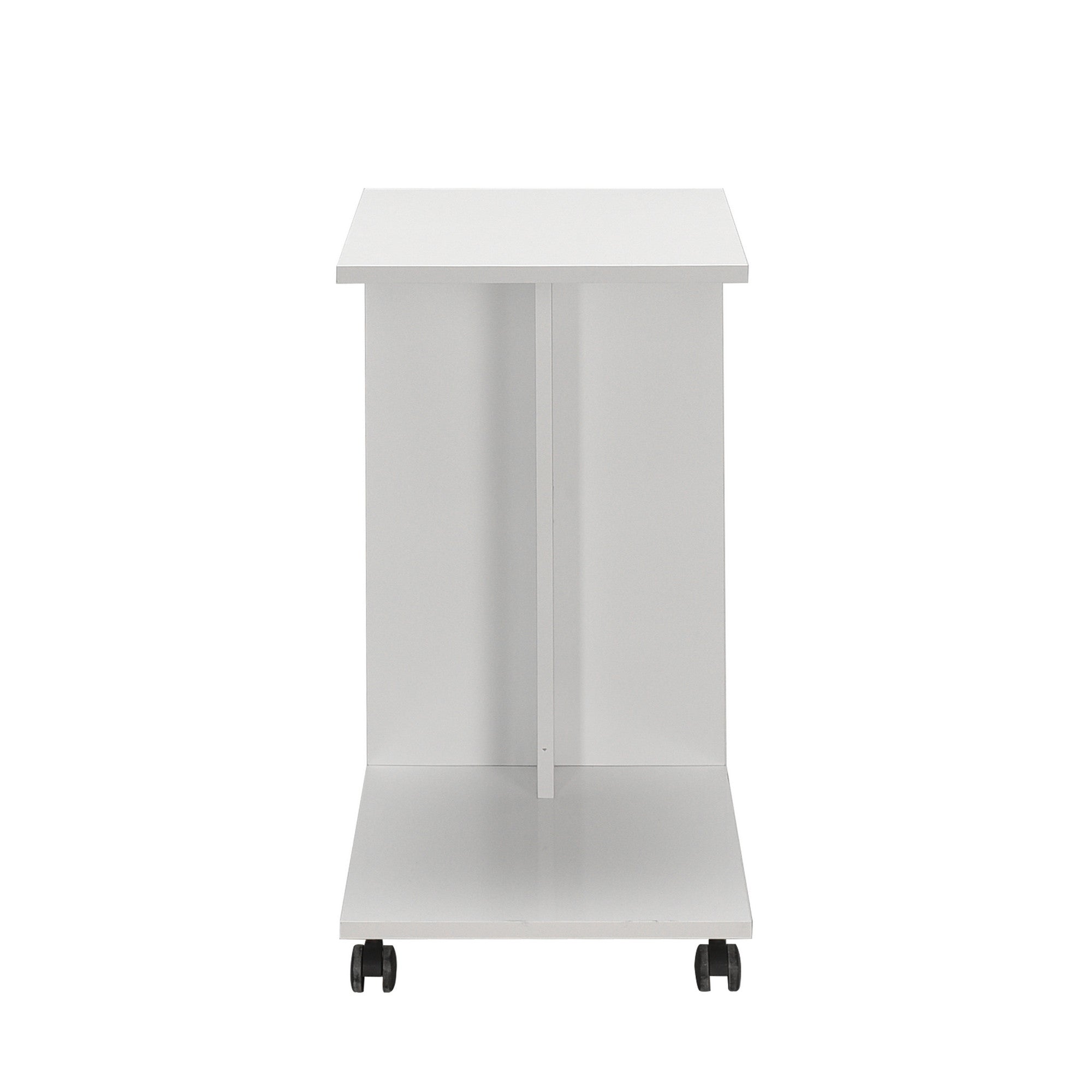 Mesa de Centro – 35cm x 45cm x 65cm – Branco – Painel de Partículas
