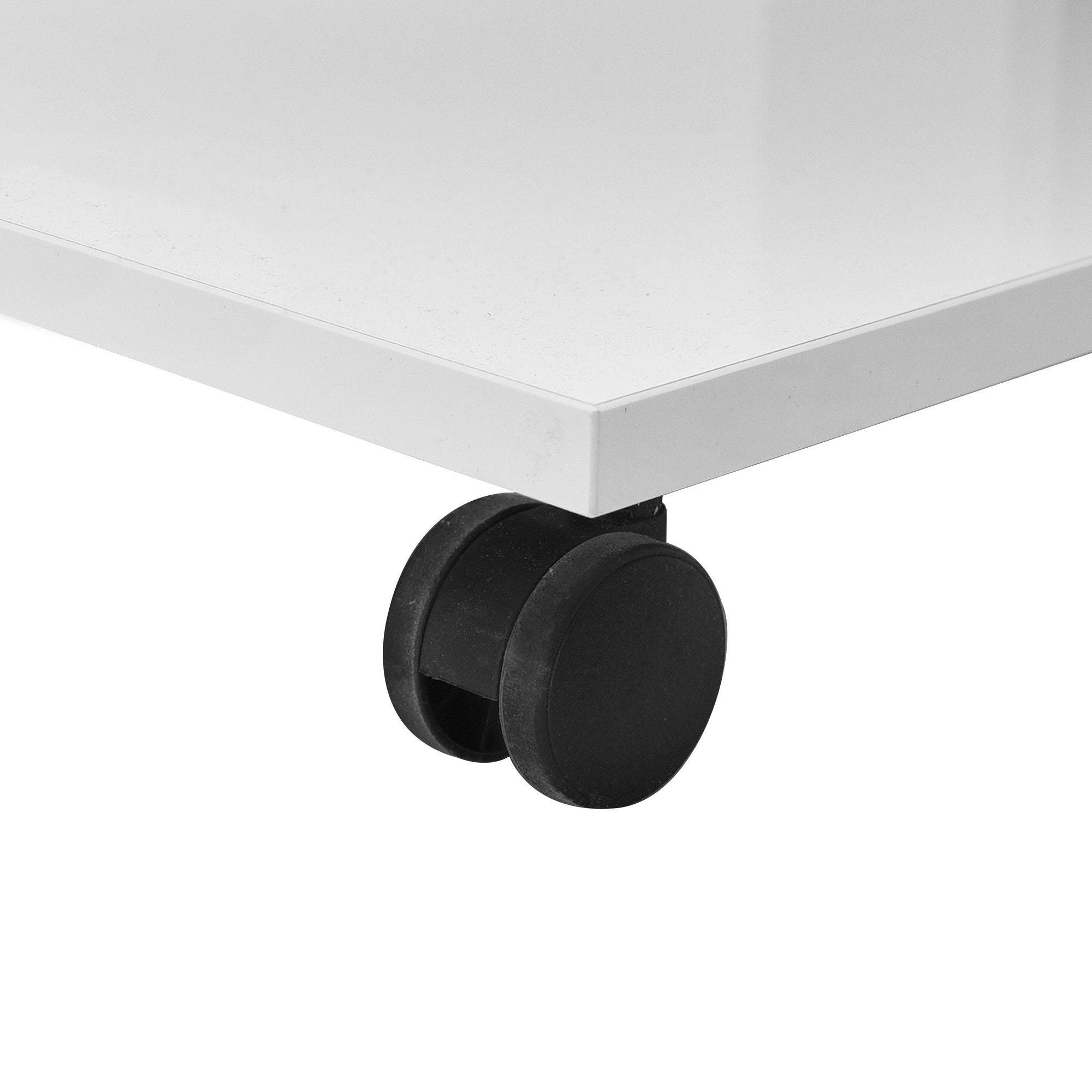 Mesa de Centro – 35cm x 45cm x 65cm – Branco – Painel de Partículas