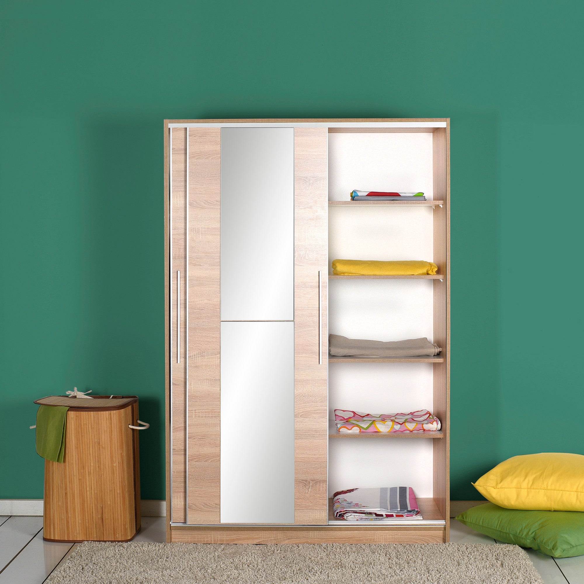 Guarda-roupa – 120cm x 187cm x 40cm – Sonomo – Painéis de partículas