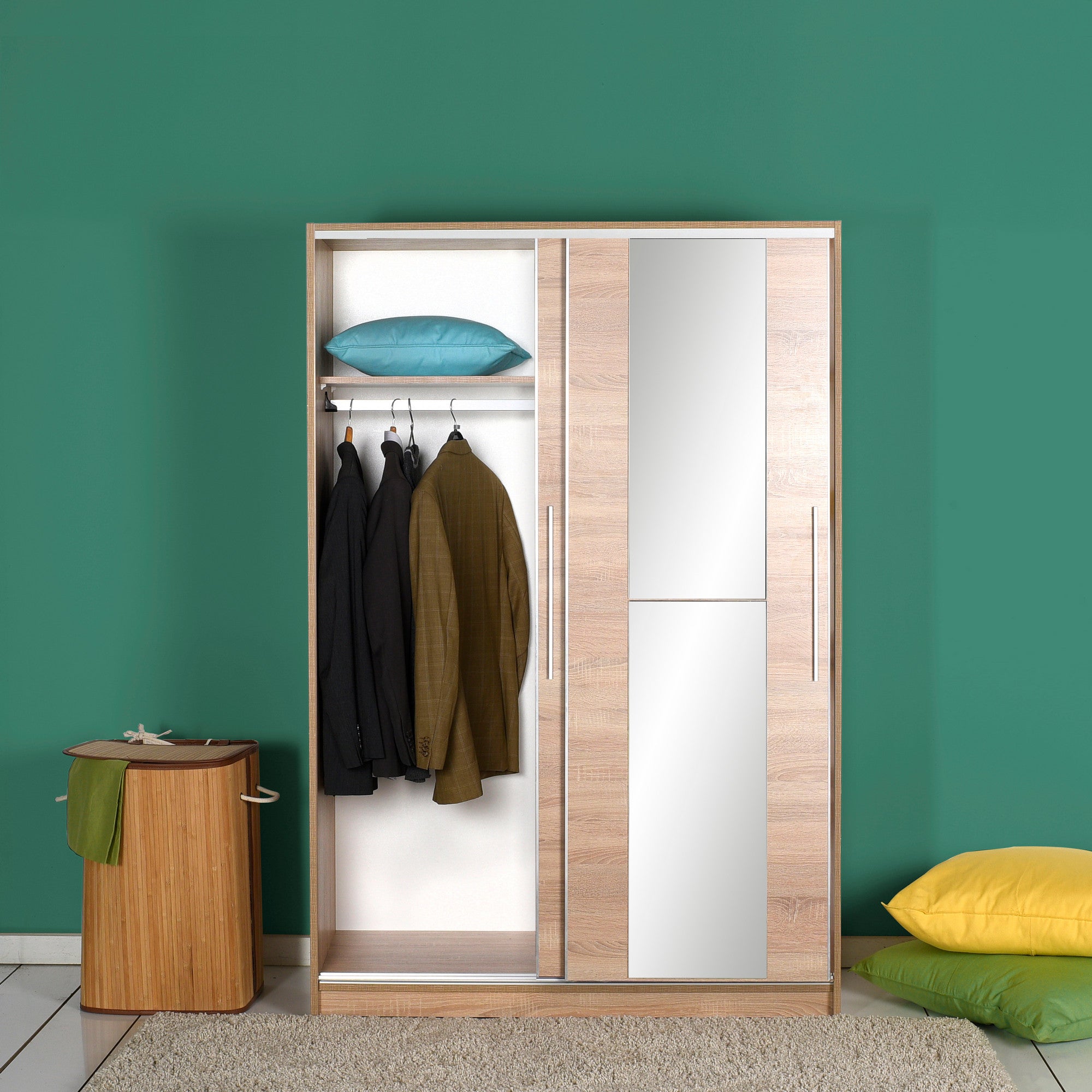 Guarda-roupa – 120cm x 187cm x 40cm – Sonomo – Painéis de partículas