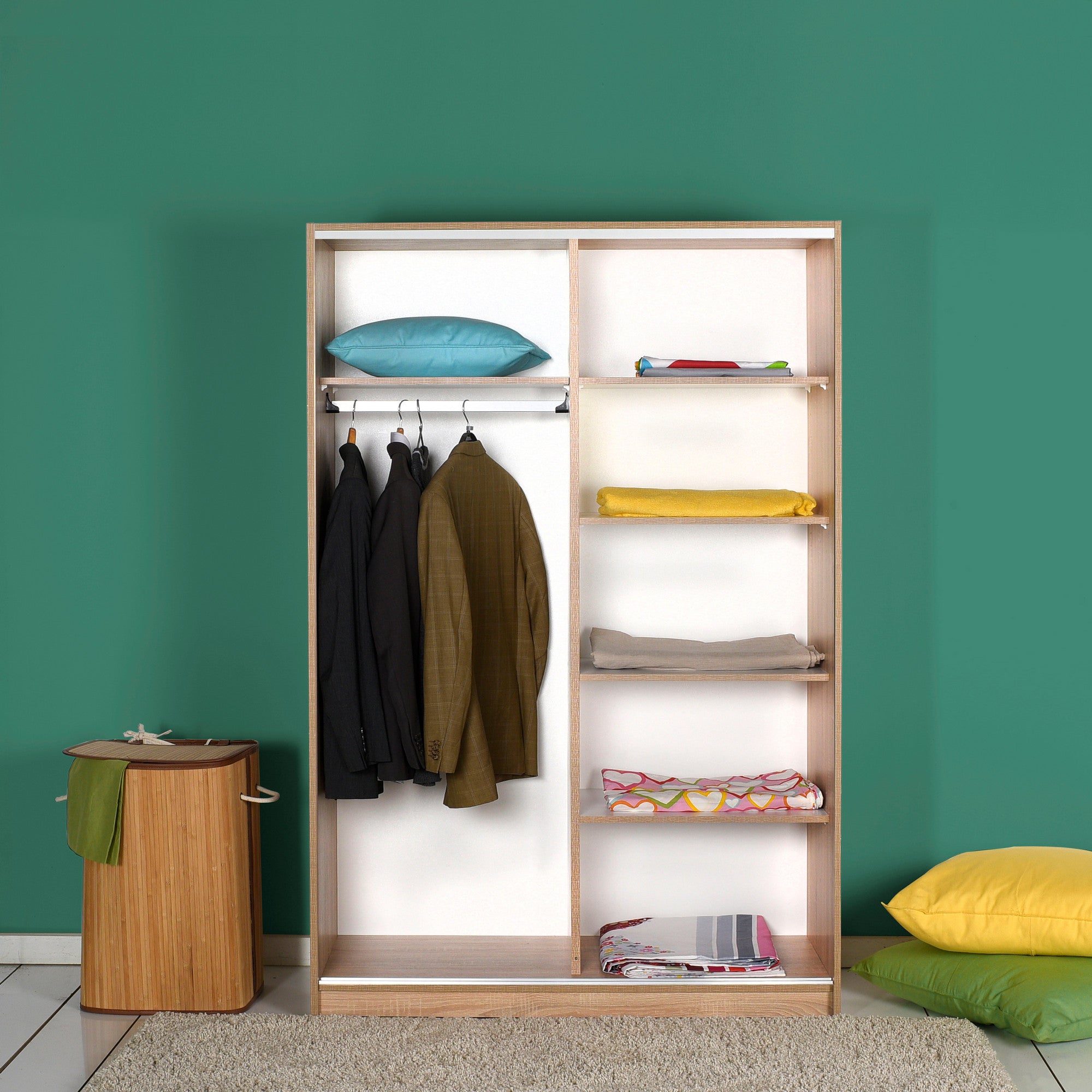 Guarda-roupa – 120cm x 187cm x 40cm – Sonomo – Painéis de partículas