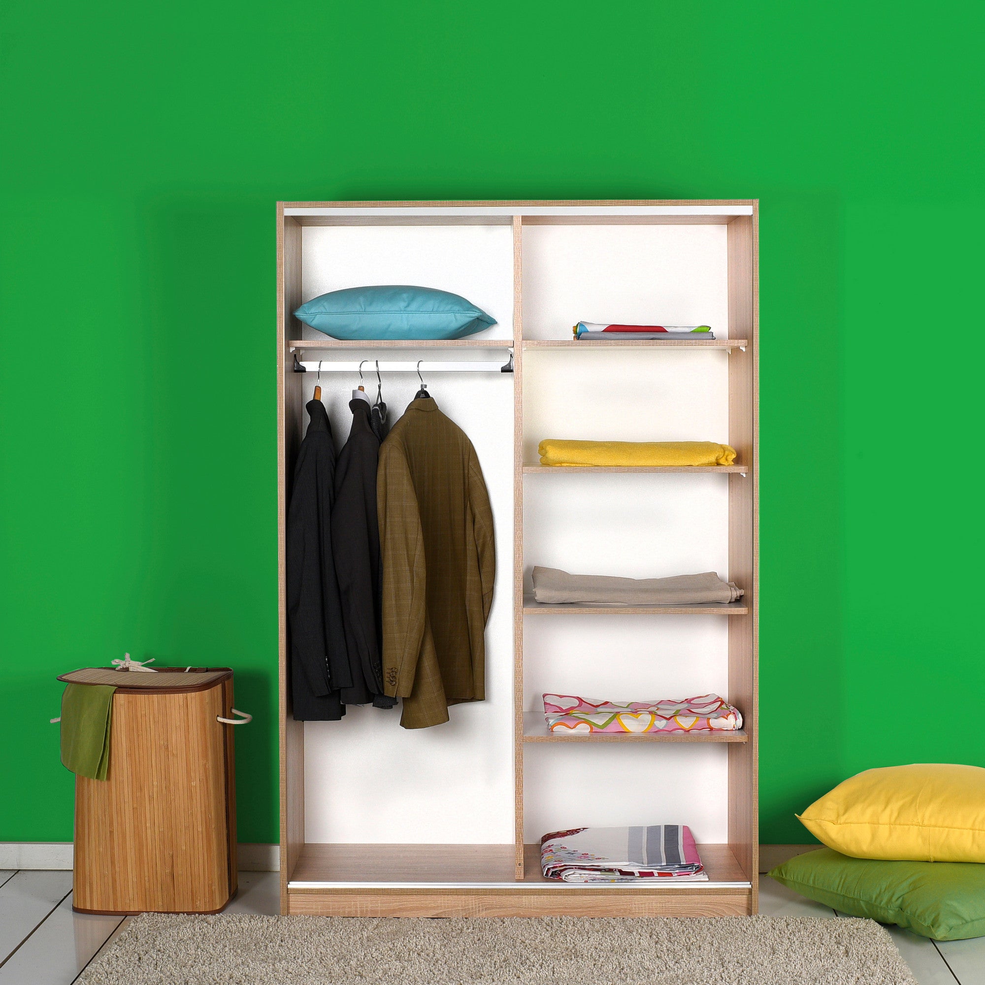 Guarda-roupa – 120cm x 187cm x 40cm – Sonomo – Painéis de partículas