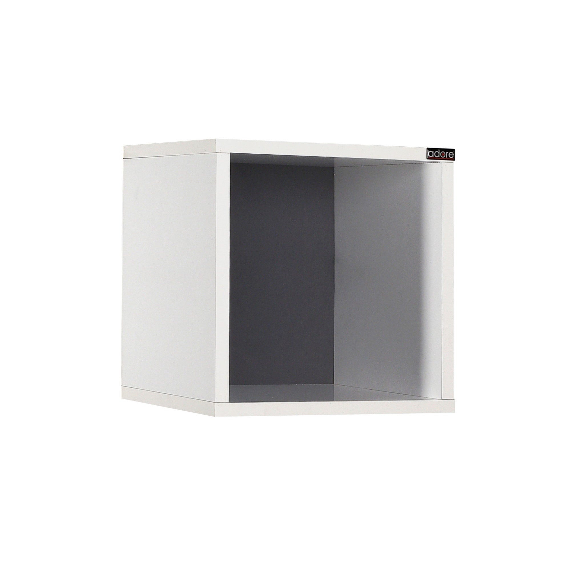 Prateleira de parede – 33 cm – Branco – Painel de partículas revestido a melamina