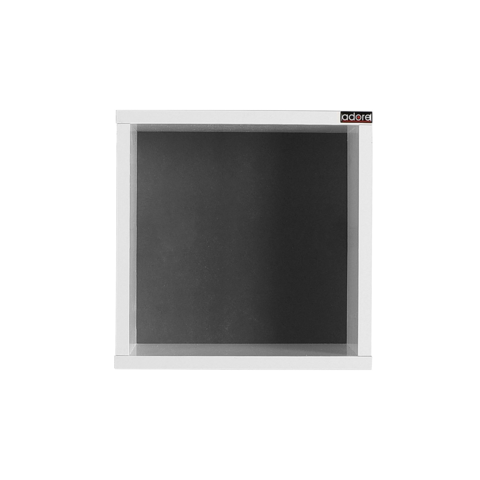Prateleira de parede – 33 cm – Branco – Painel de partículas revestido a melamina