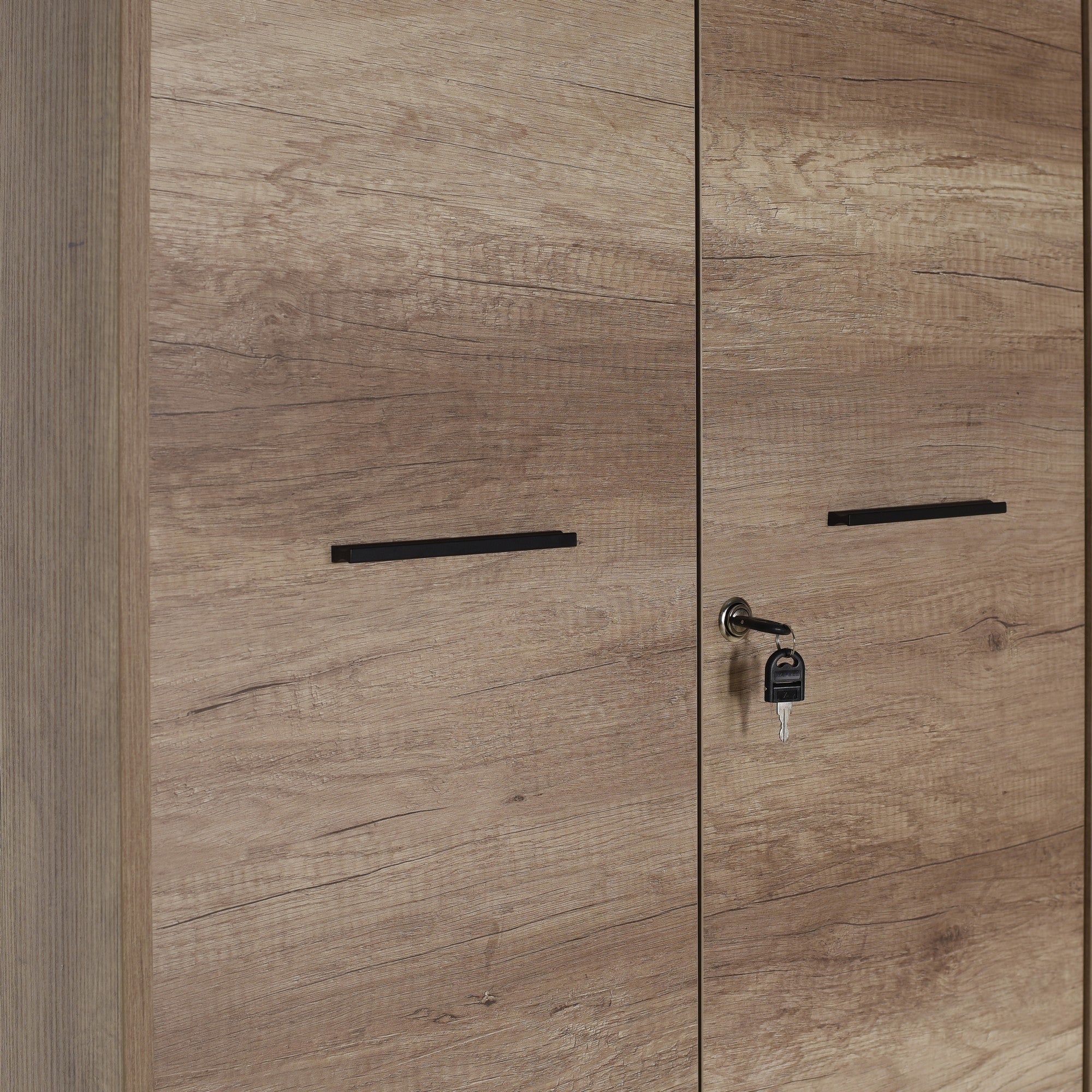 Estante de livros – 72 cm x 187 cm x 34 cm – Nogueira clara – Painel de partículas