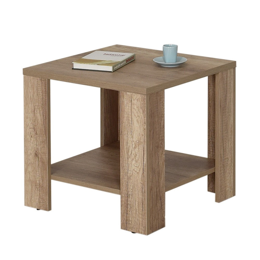 Mesa de Centro – 50cm x 48cm x 50cm – Taupe – Painel de Partículas