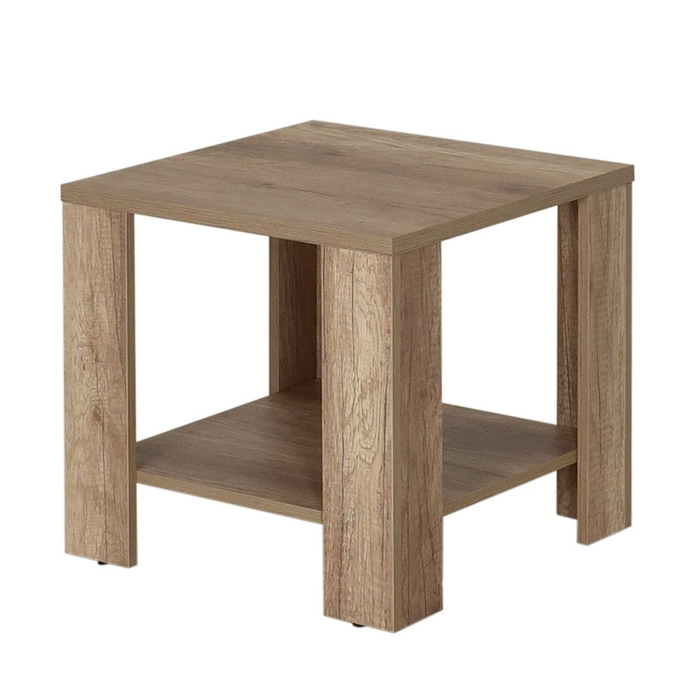 Mesa de Centro – 50cm x 48cm x 50cm – Taupe – Painel de Partículas