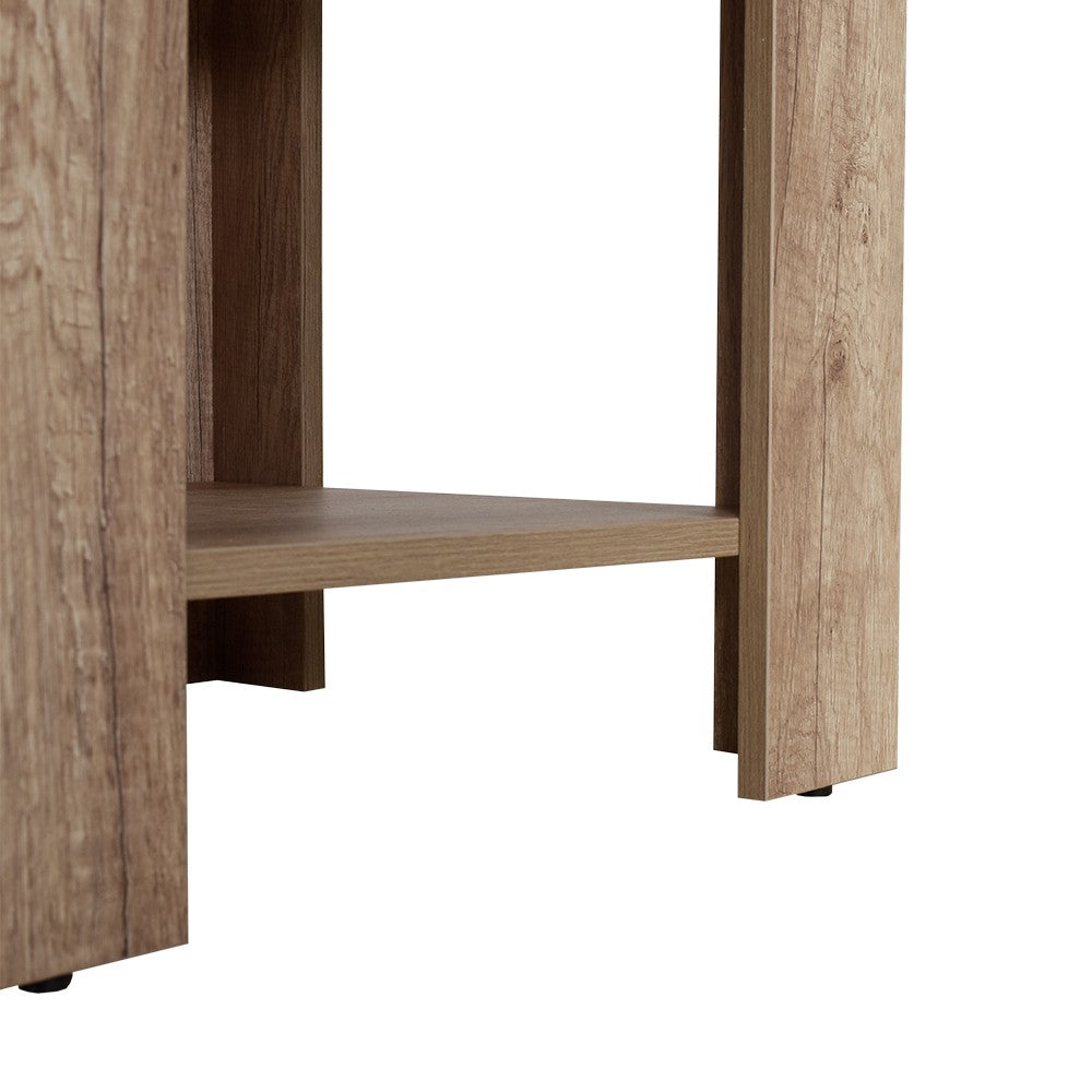 Mesa de Centro – 50cm x 48cm x 50cm – Taupe – Painel de Partículas