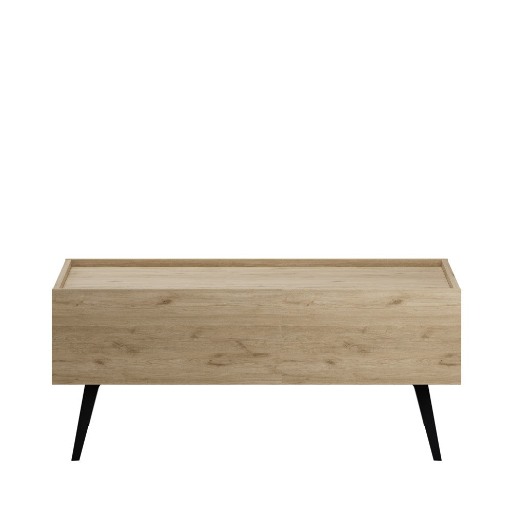 Mesa de Centro – 102 cm x 44 cm x 61 cm – Carvalho – Painéis de Partículas