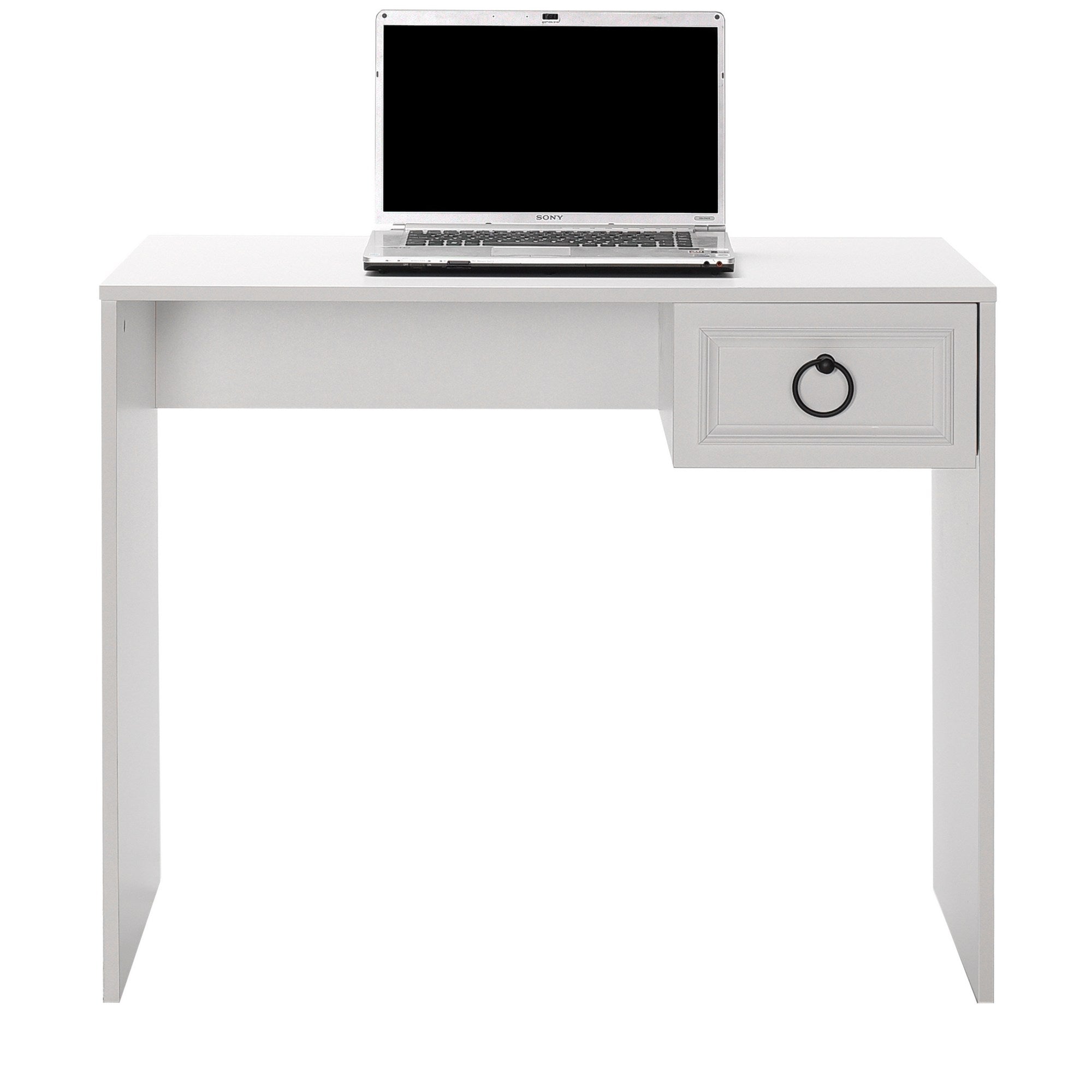 Secretária de Estudo – 90x75x51 cm – Branco – Melamina