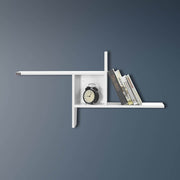 Prateleira de parede – 100 cm x 50 cm x 18 cm – Branco Diamante – Painel de partículas
