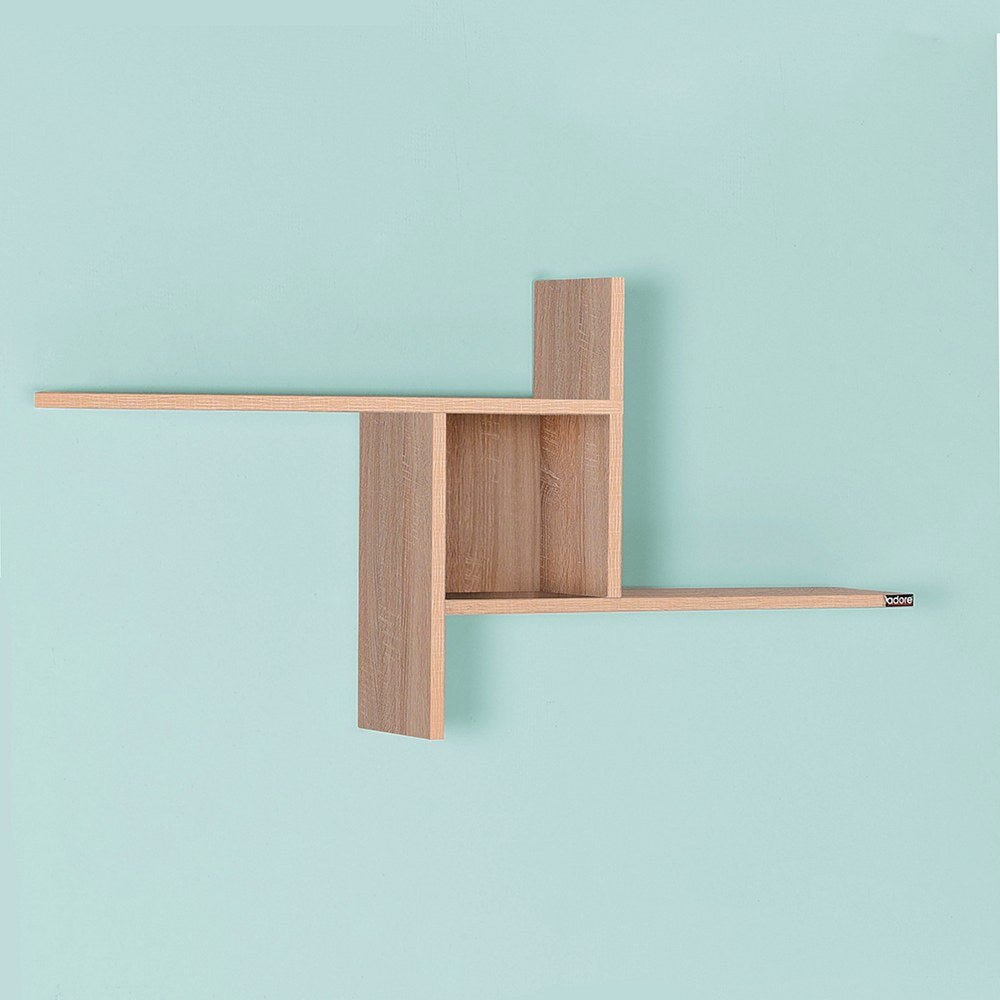 Prateleira de parede – 100 cm x 50 cm x 18 cm – Sonomo – painel de partículas revestido a melamina