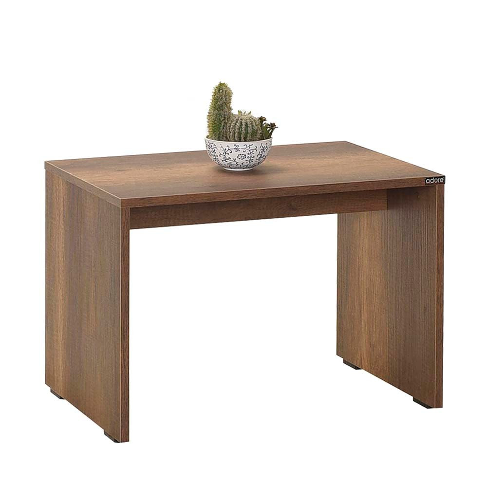 Mesa de Centro – 60 cm x 43 cm x 40 cm – Nogueira Oslo – Painel de partículas revestido a melamina