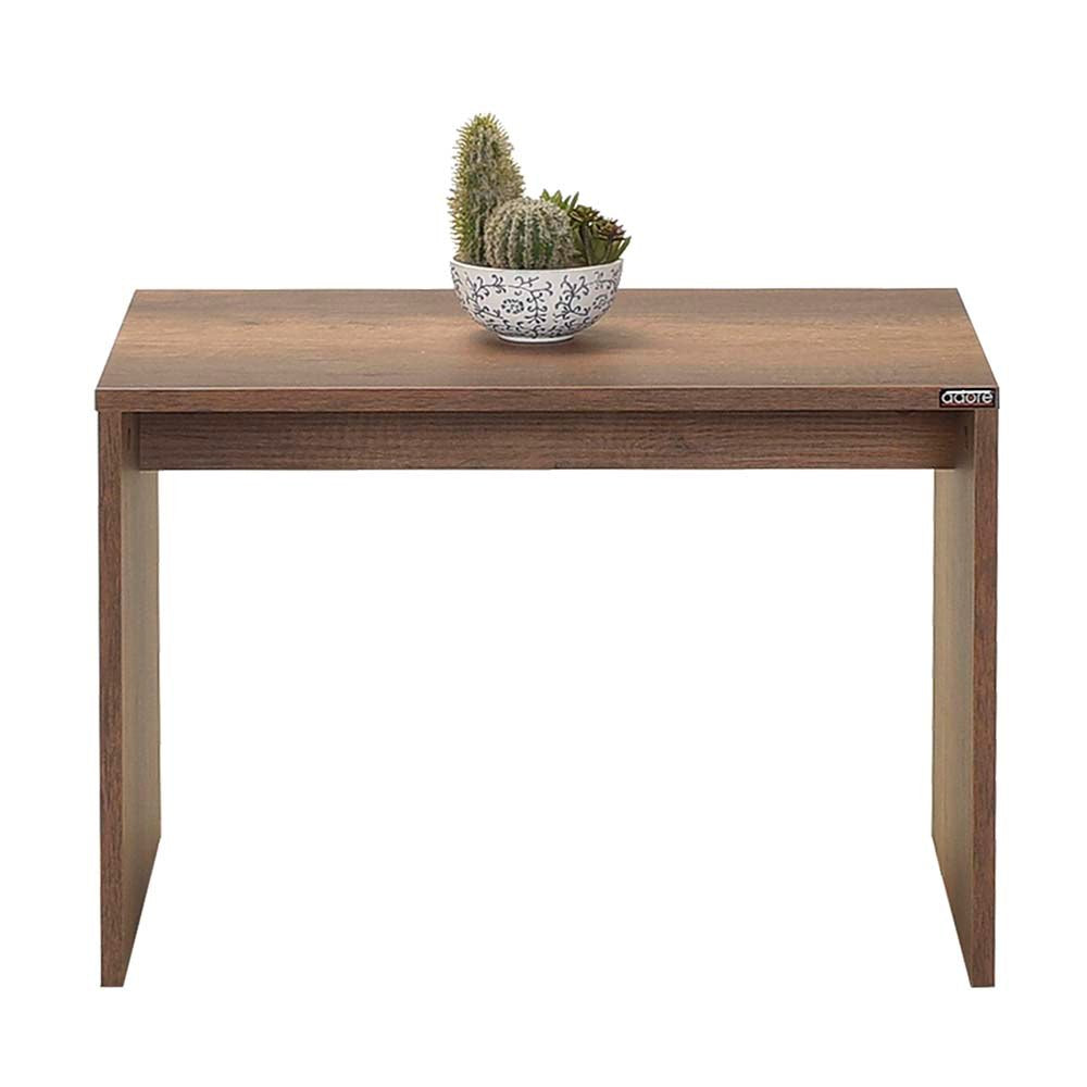 Mesa de Centro – 60 cm x 43 cm x 40 cm – Nogueira Oslo – Painel de partículas revestido a melamina