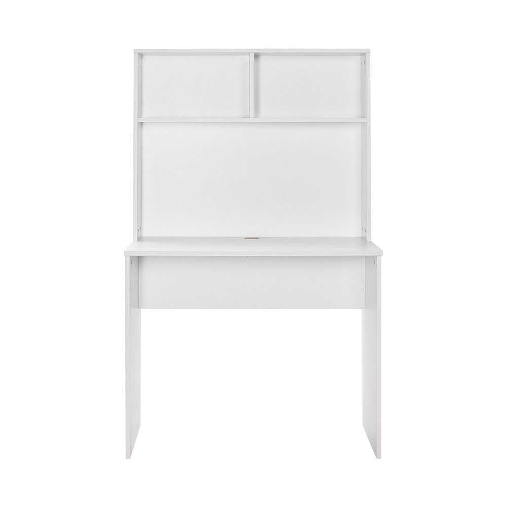 Secretária de Estudo – 90 cm x 148 cm x 52 cm – Branco – Painéis de Partículas
