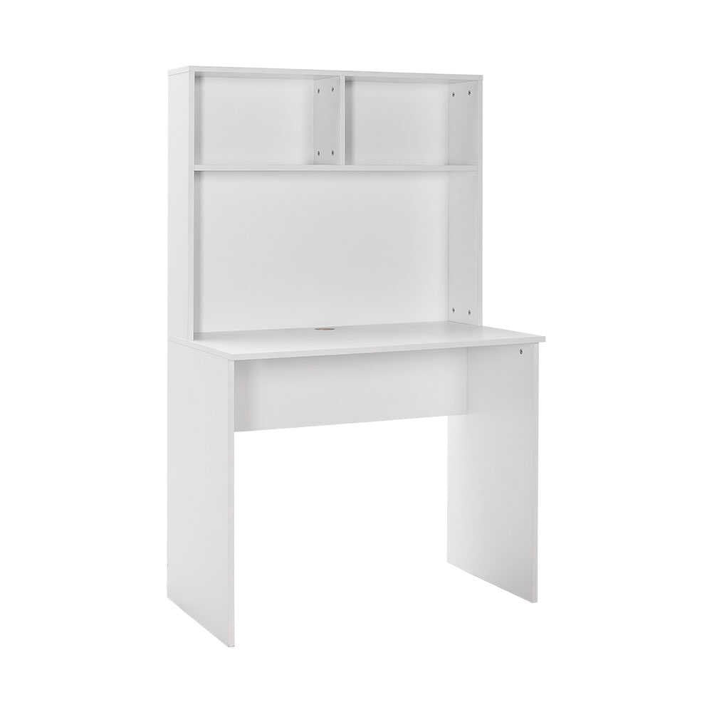 Secretária de Estudo – 90 cm x 148 cm x 52 cm – Branco – Painéis de Partículas