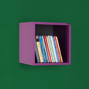 Prateleira de parede – 33x33x19 cm – Roxo – Painel de Partículas