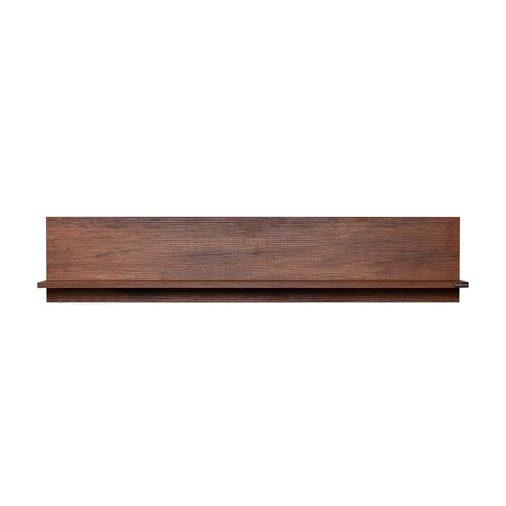 Prateleira de parede – 120 cm x 25 cm x 20 cm – Oslo e Nogueira – Painéis de Partículas com Revestimento de Melamina