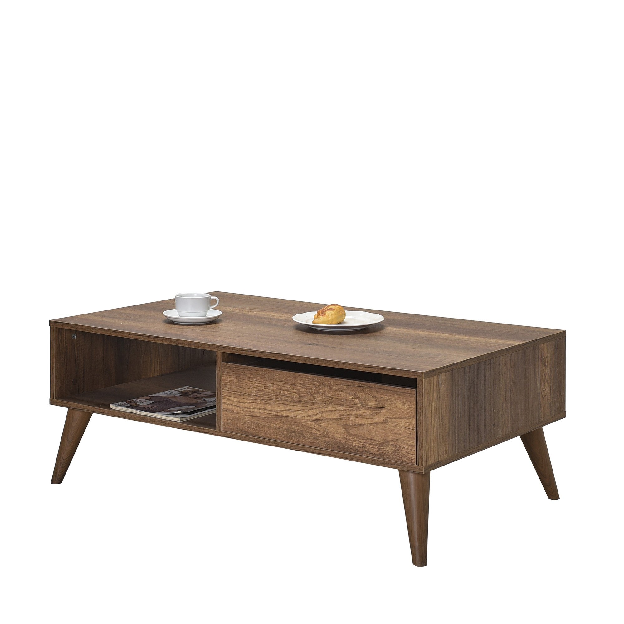 Mesa de Centro – 110cm x 42cm x 65cm – Oslo e Nogueira