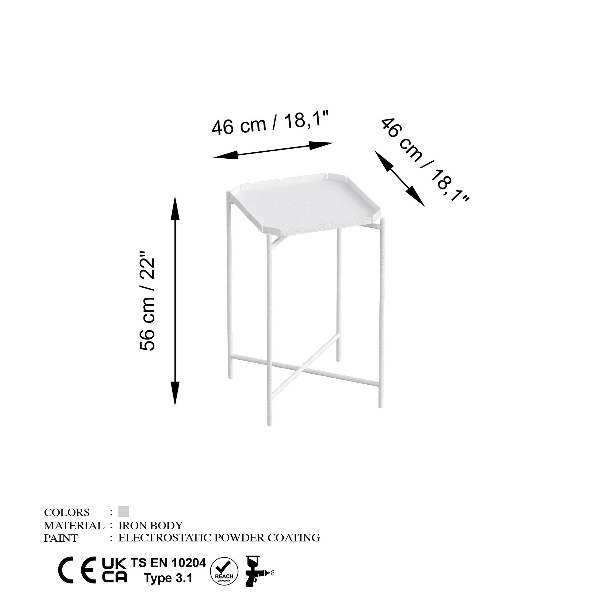 Mesa de Centro-SHB-008-Branco