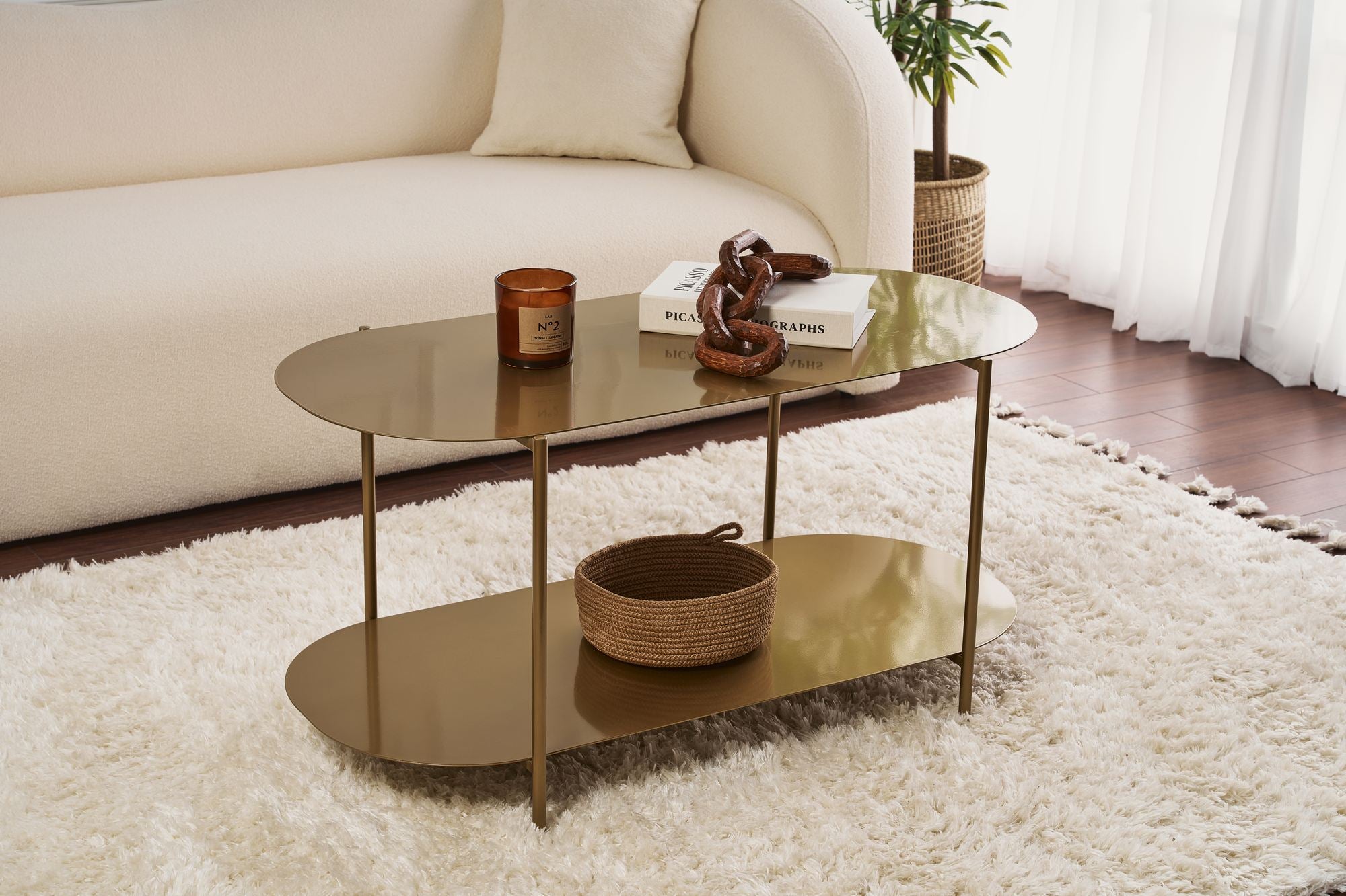 Mesa de Centro-Shb-014-A-Ouro